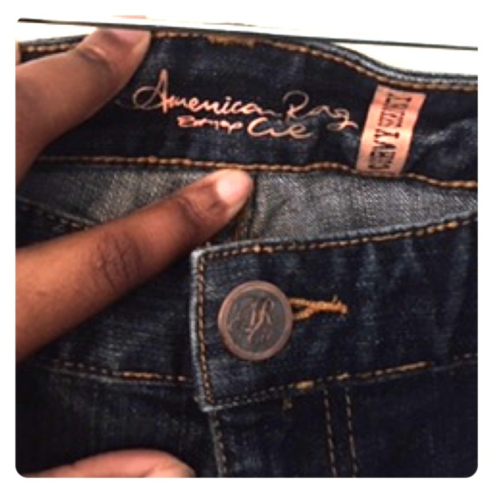 American Rag curvy skinny medium wash jeans